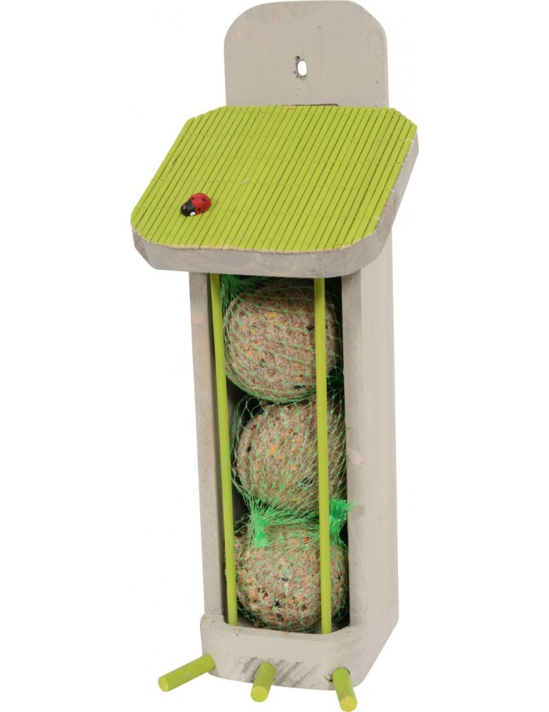 Distributeur graines et boules de graisse pour oiseaux XL