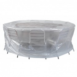Housse bâche protection table bistro carrée + 2 chaises long. 150cm, vente  au meilleur prix