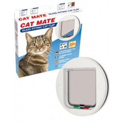 Chatiere Cat Mate Ronde Pour Vitre 4 Positions